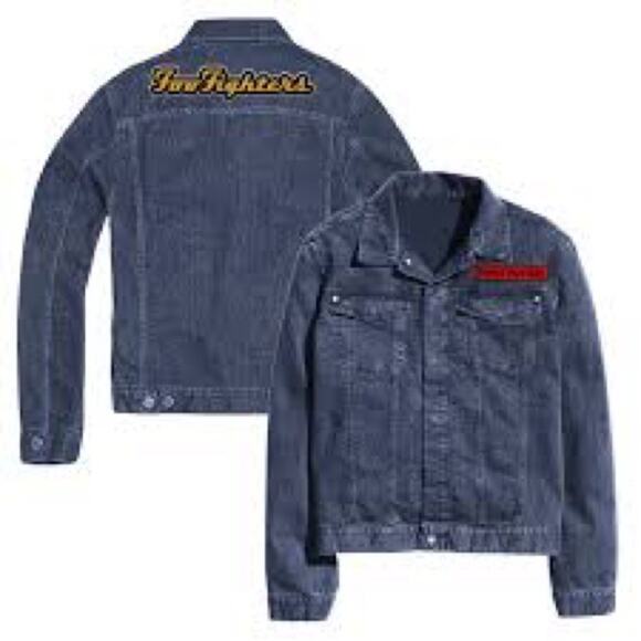 Foo Fighters Jackets & Blazers - Official Foo Fighters Patch Denim Jacket Jean Jacket XS